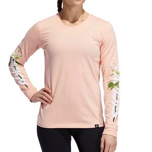 Adidas rose detail long sleeve shirt